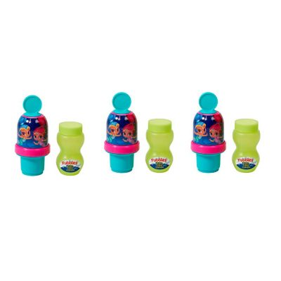 Little Kids Shimmer and Shine Mini Bubble Tumblers, 3-Pack