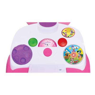 Image showing  Lights 'n Sounds Minnie Activity Ride-On Toy