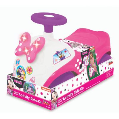 Image showing  Lights 'n Sounds Minnie Activity Ride-On Toy