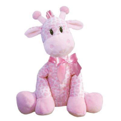 First and Main Jingles the Pink Plush Giraffe, 8.5 in.