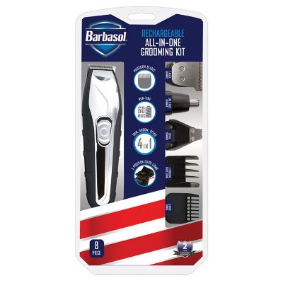 Image showing  Men's Rechargeable 7 pc. All-in-1 Grooming Kit