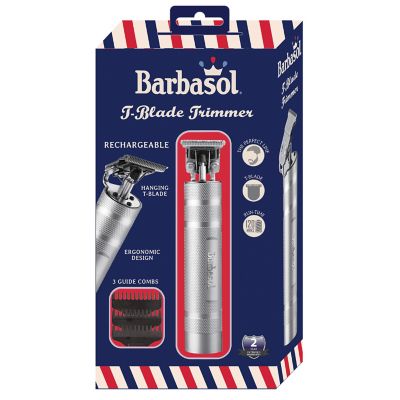 Image showing 5 th Barbasol Rechargeable Zero-Gapped T-Blade Beard Trimmer