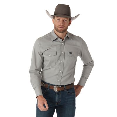 Wrangler Men's Premium Performance Advanced Comfort Work Shirt