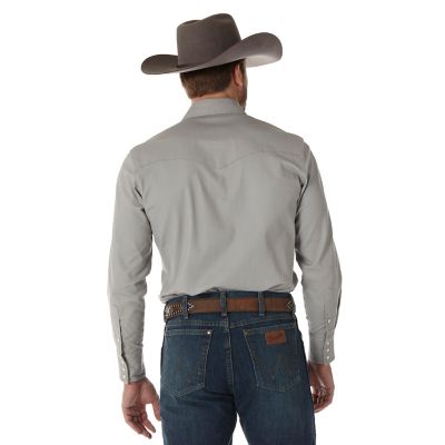 Image showing 1 th Wrangler Men's Premium Performance Advanced Comfort Work Shirt