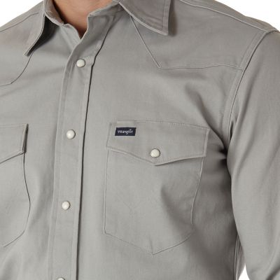 Image showing 2 th Wrangler Men's Premium Performance Advanced Comfort Work Shirt