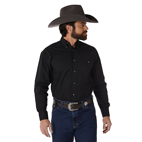 Wrangler Men's George Strait Button Down Shirt at Tractor Supply Co.