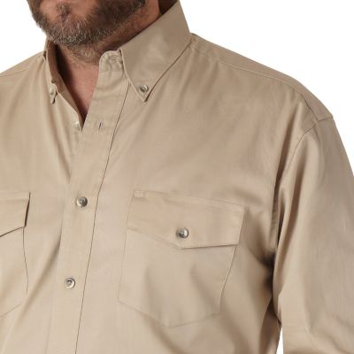 Image showing 2 th Wrangler Men's Painted Desert Dress Lightweight Western Button-Down Shirt