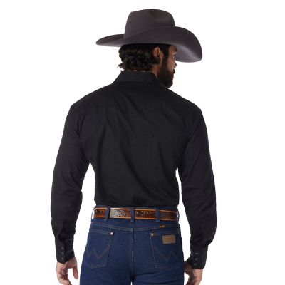 Image showing 1 th Wrangler Men's Western Snap-Front Work Shirt
