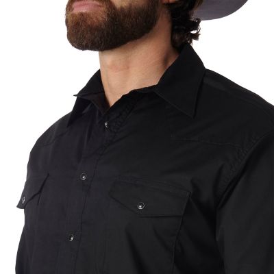 Image showing 2 th Wrangler Men's Western Snap-Front Work Shirt