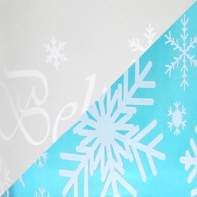 Image showing  Seasonal Candle Holders, Blue Frost, 3-Pack