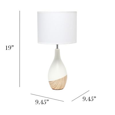 Image showing  Strikers Basic Table Lamp, Light Wooden Print