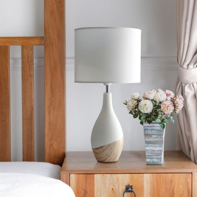 Image showing  Strikers Basic Table Lamp, Light Wooden Print