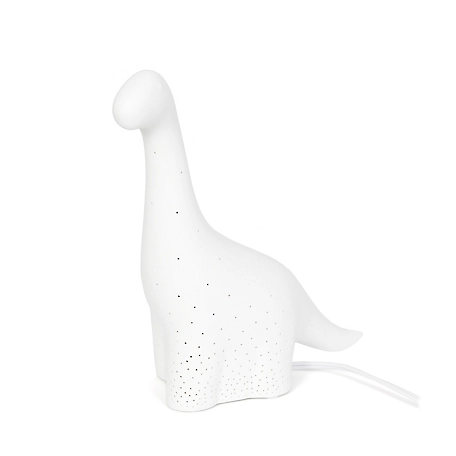 Simple Designs 11 in. H Ceramic Dinosaur Table Lamp
