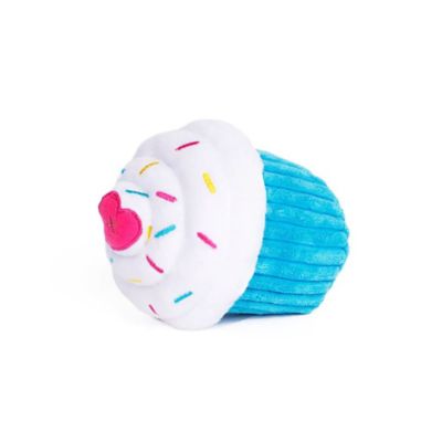 Image showing  Blue Cupcake Dog Toy