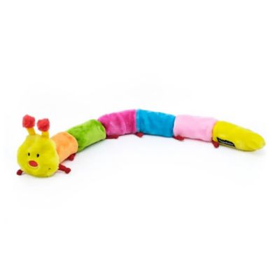 ZippyPaws Caterpillar Deluxe Dog Toy with 7 Squeakers