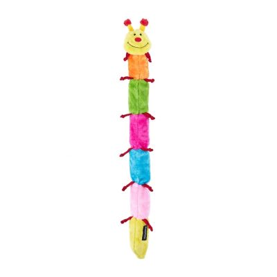 Image showing  Caterpillar Deluxe Dog Toy with 7 Squeakers
