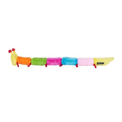 Image showing  Caterpillar Deluxe Dog Toy with 7 Squeakers