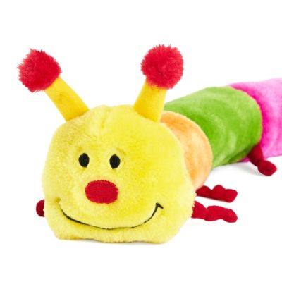 Image showing  Caterpillar Deluxe Dog Toy with 7 Squeakers
