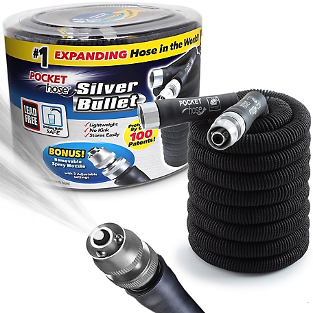 Pocket Hose Silver Bullet Expandable Hose, 50 ft. at Tractor Supply Co.