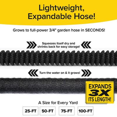 Image showing  Silver Bullet Expandable Garden Hose, 75 FT.