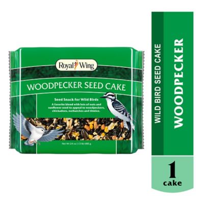 Royal Wing Woodpecker Seed Cake Bird Food, 24 oz.