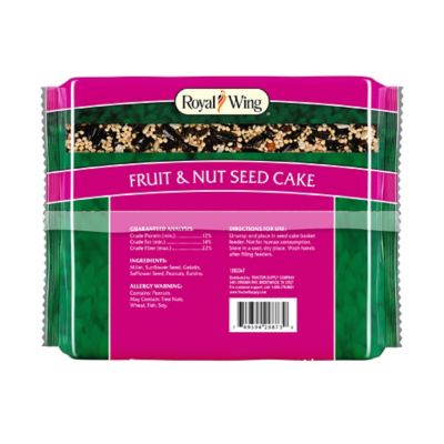 Image showing  Fruit and Nut Seed Cake Wild Bird Food, 24 oz.