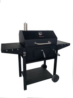 Grillfest Charcoal Deluxe Cart Grill, 25 in -  2518