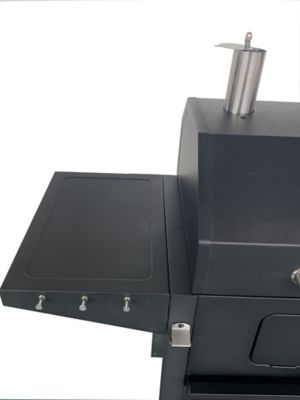 Image showing 5 th Grillfest Deluxe Charcoal Cart Grill, 575 sq. in., Black