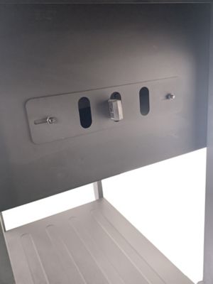 Image showing 8 th Grillfest Deluxe Charcoal Cart Grill, 575 sq. in., Black