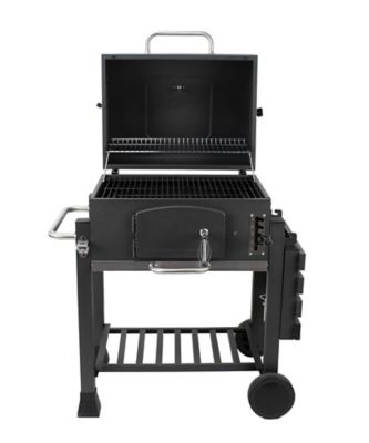 Image showing 5 th Grillfest Charcoal Cart Grill, 570 sq. in., Black