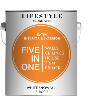 Majic 1 gal. Lifestyle Five-In-One Satin Interior and Exterior Paint