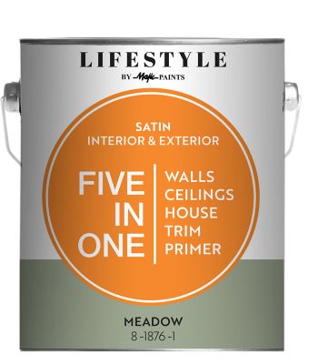 Majic 1 gal. Lifestyle Five-In-One Satin Interior and Exterior Paint