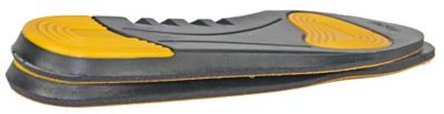 Image showing 5 th HOSS Boot Company Men's Memory Foam Insole, Gel Pressure Point Pads, All-Day Comfort