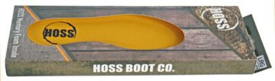 Image showing 6 th HOSS Boot Company Men's Memory Foam Insole, Gel Pressure Point Pads, All-Day Comfort