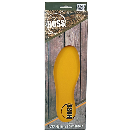 HOSS Boot Company Unisex Memory Foam Insole