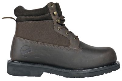 Image showing 4 th HOSS Boot Company Men's Scout Work Boots, Steel Toe, Slip Resistant, Oil Resistant, EH Rated, Goodyear Welt, 6 in.