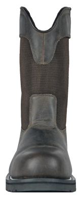 Image showing  Men's Buck Pull-On Work Boots, Steel Toe, Slip Resistant, EH Rated, Goodyear Welt, 11 in.