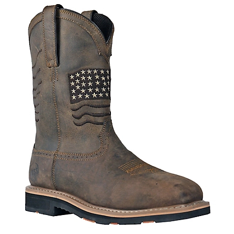 HOSS Boot Company Rushmore Western Work Wellington Boots at Tractor ...