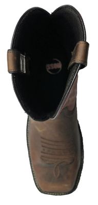 Image showing  Men's Landon Safety Toe Western Inspired Work Wellington Boots