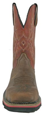 Image showing  Men's Landon Safety Toe Western Inspired Work Wellington Boots