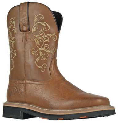 HOSS Boot Company Adah Western Inspired Work Wellington Boots