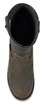Image showing  Men's Stratus Wellington Work Boots Soft Toe Waterproof Slip Resistant, EH Rated, Pull-On, 10 in.