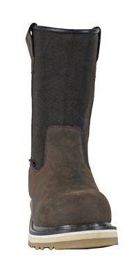 Image showing  Men's Stratus Wellington Work Boots Soft Toe Waterproof Slip Resistant, EH Rated, Pull-On, 10 in.