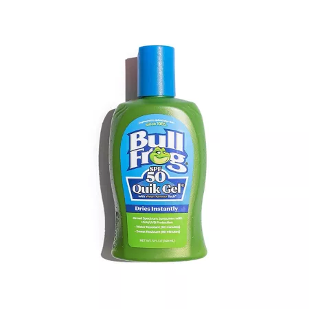 Bull Frog Quick Gel Sunscreen SPF 50 5 oz. Sunscreen