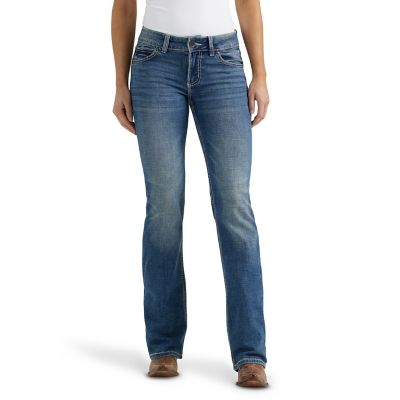 Image showing  Women's Mae Retro Mid-Rise Bootcut Jeans