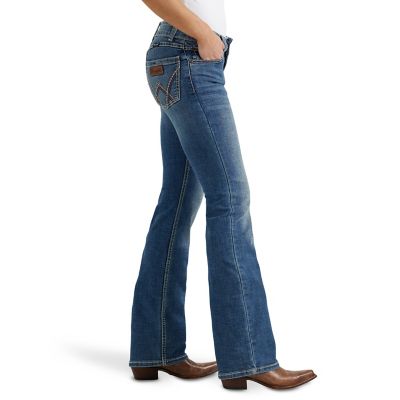 Image showing  Women's Mae Retro Mid-Rise Bootcut Jeans