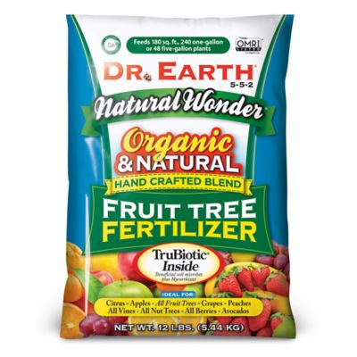Dr. Earth 12 lb. 180 sq. ft. Natural Wonder Fruit Tree Fertilizer