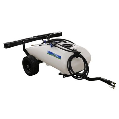 Master Manufacturing 24 gal. 4-Nozzle Deluxe 12V Trailer Broadcast Sprayer, 7 ft. Swath