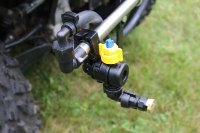 Image showing 5 th Master Mfg 5-Nozzle 30 ft. Dual Precision and Broadcast Spray Boom Kit