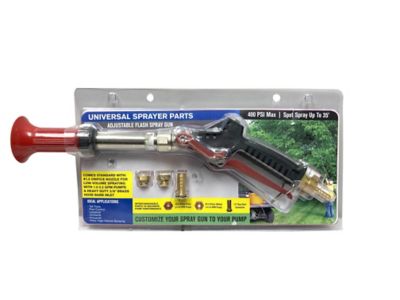 Image showing 6 th Valley Industries 16 ft. Flash Spray Gun with Interchangeable Nozzles, 400 PSI